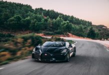 El Bugatti W16 Mistral se enfrenta al viento que le dio su nombre