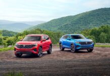 Presentación y prueba del Volkswagen Atlas y Atlas Cross Sport del 2024, con nuevas dinámicas de conducción.