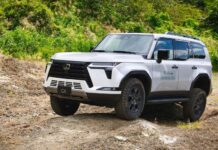 Lexus GX 550 del 2024, un SUV que brilla fuera de la carretera