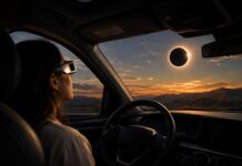 ¿Es seguro ver el eclipse a través del parabrisas?